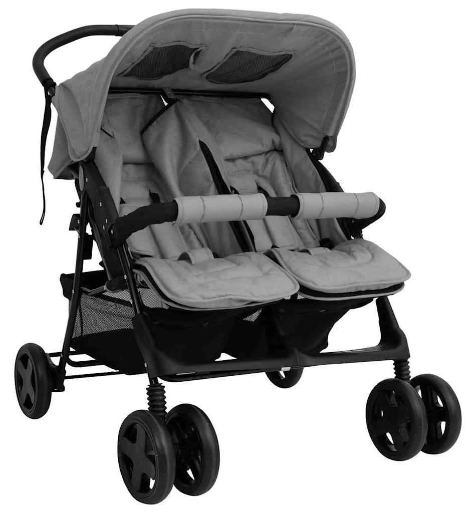 Zwillings-Kinderwagen - Kinderwagen für Zwillinge - Doppelkinderwagen - Kinderwagen für zwei Kinder - Kinderwagen für Zwillinge