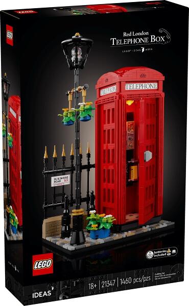 LEGO® Ideas 21347 Rote Londoner Telefonzelle