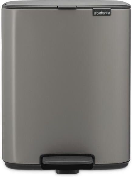 Brabantia "Bo 12 l" platin B/H/T: 29,2cm x 36,9cm x 26cm, 12 l
