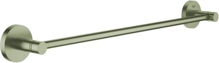 Grohe Essentials Badetuchhalter 40688EN1 45 cm, nickel brossé, fermeture dissimulée