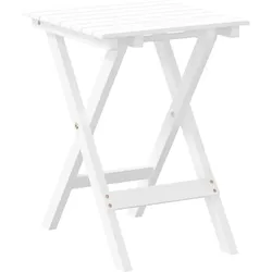 vidaXL, Gartenbeistelltisch + Gartenservierwagen, Ledger