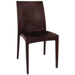 Bolero Rattanstühle braun 4er Pack