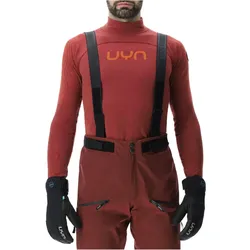 UYN Nival 2nd Layer langarm Ski-Funktionsshirt Herren sofisticated red/orange shiny M