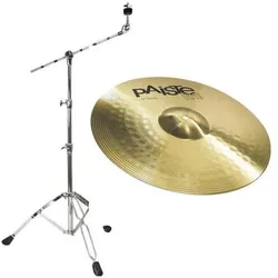 Paiste 101 16 Crash Becken mit Galgenbeckenständer (16", Becken, Crash), Becken