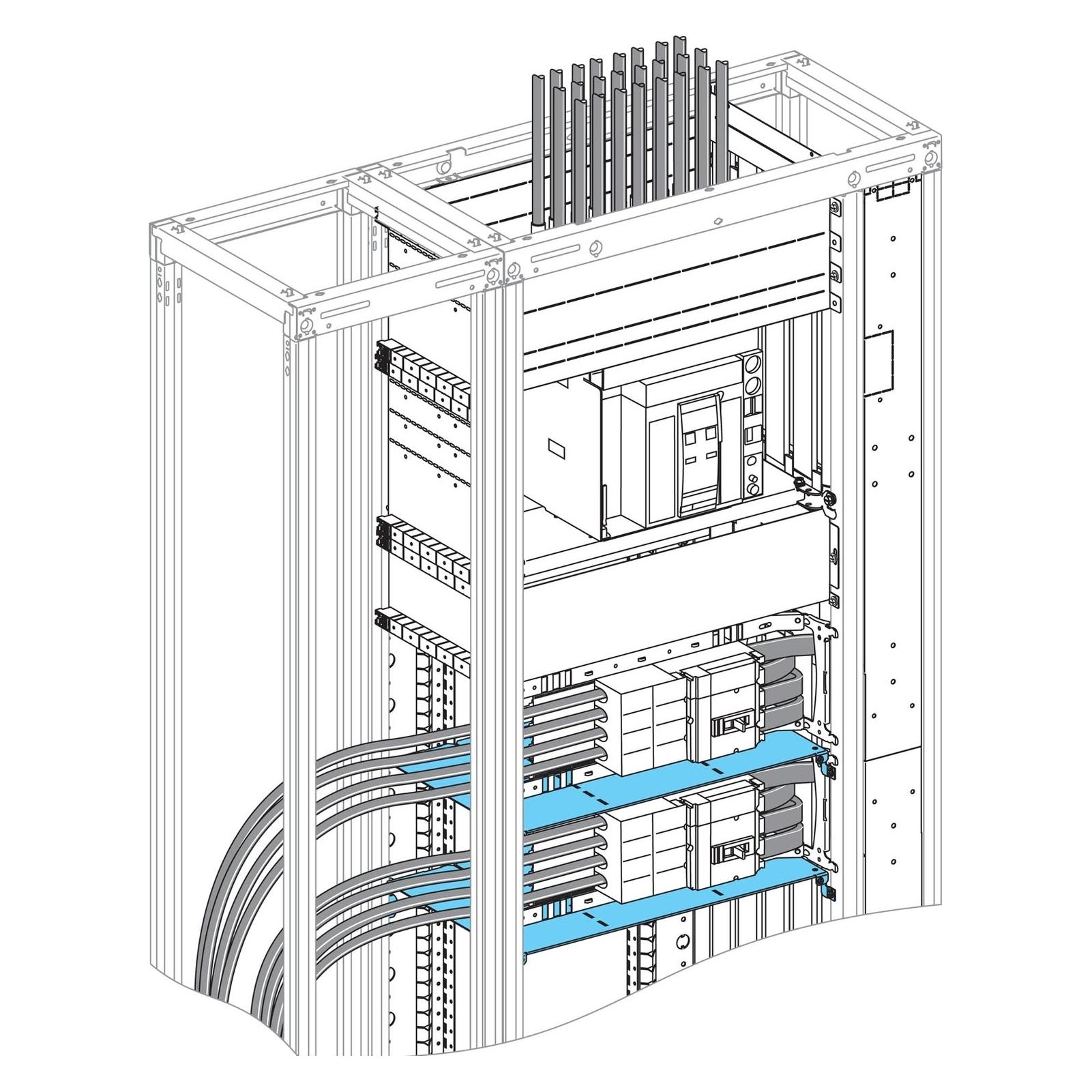 Schneider Electric Schneider Funktionseinheit 87401horizontale separate Plattenbaugruppe (87401)