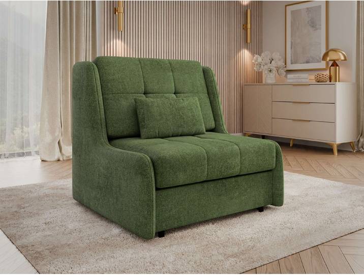 MIRJAN24 Schlafsofa Viva Elite I, mit Bettkasten und Schlaffunktion, 1-Sitzer, Metallfüße