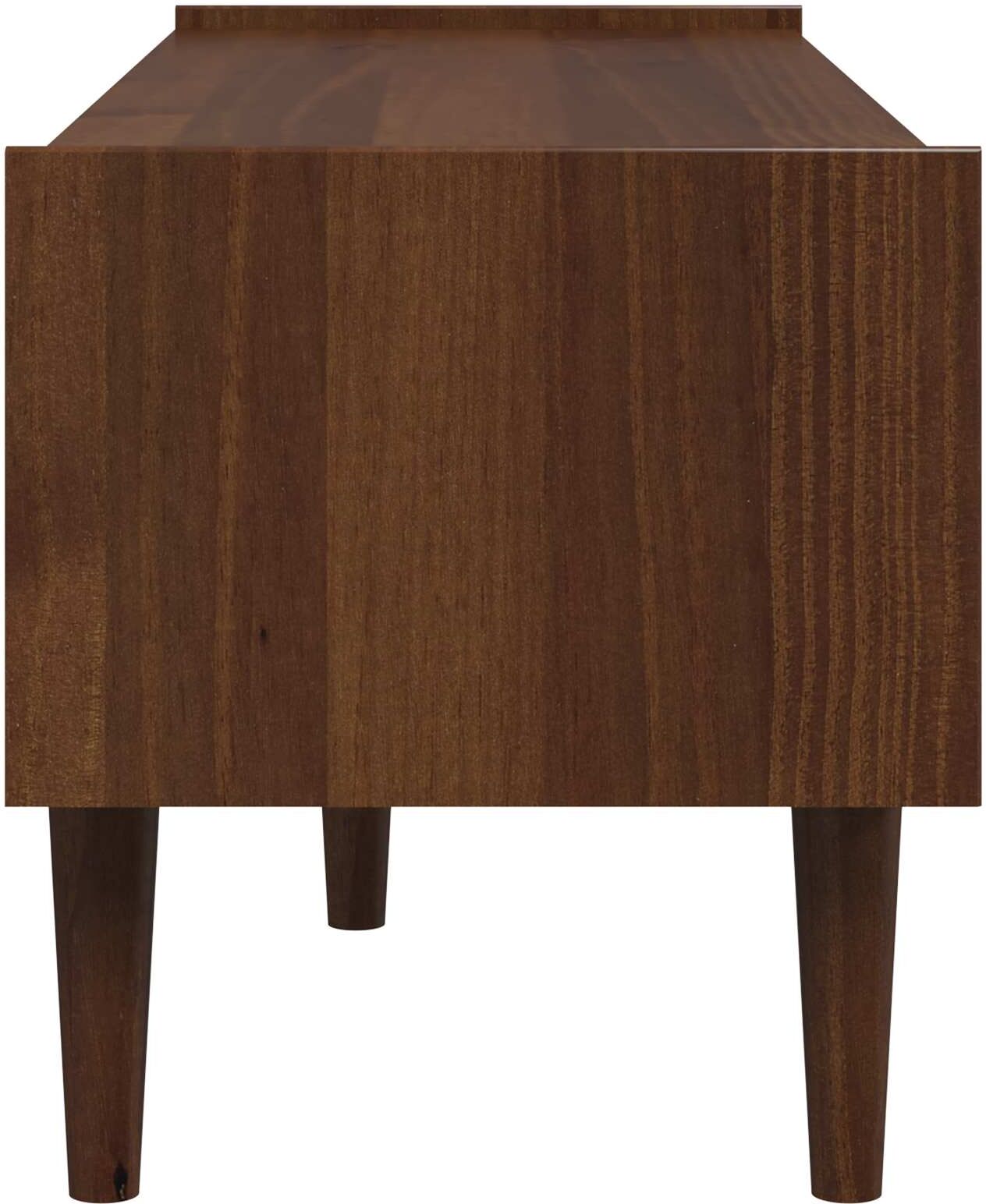 vidaXL Meuble TV BILBAO 114 x 40 x 45 cm Caramel foncé