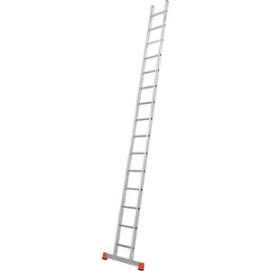 Krause Anlegeleiter Monto Sibilo, 129123, Länge 4,4m, aus Aluminium, mit 15 Sprossen