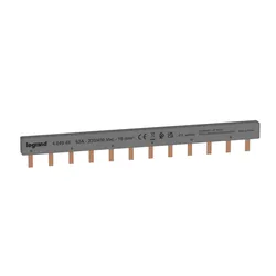 Legrand 404946 Stiftkammschiene 2p 12 TE q=10 mm2 f.2p FI o.2p FI/LS-Schalter