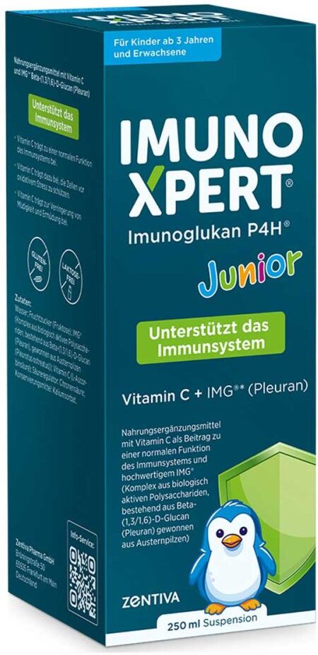 ImunoXpert Junior 250 ml Susp Vit.C + Beta-Glucan