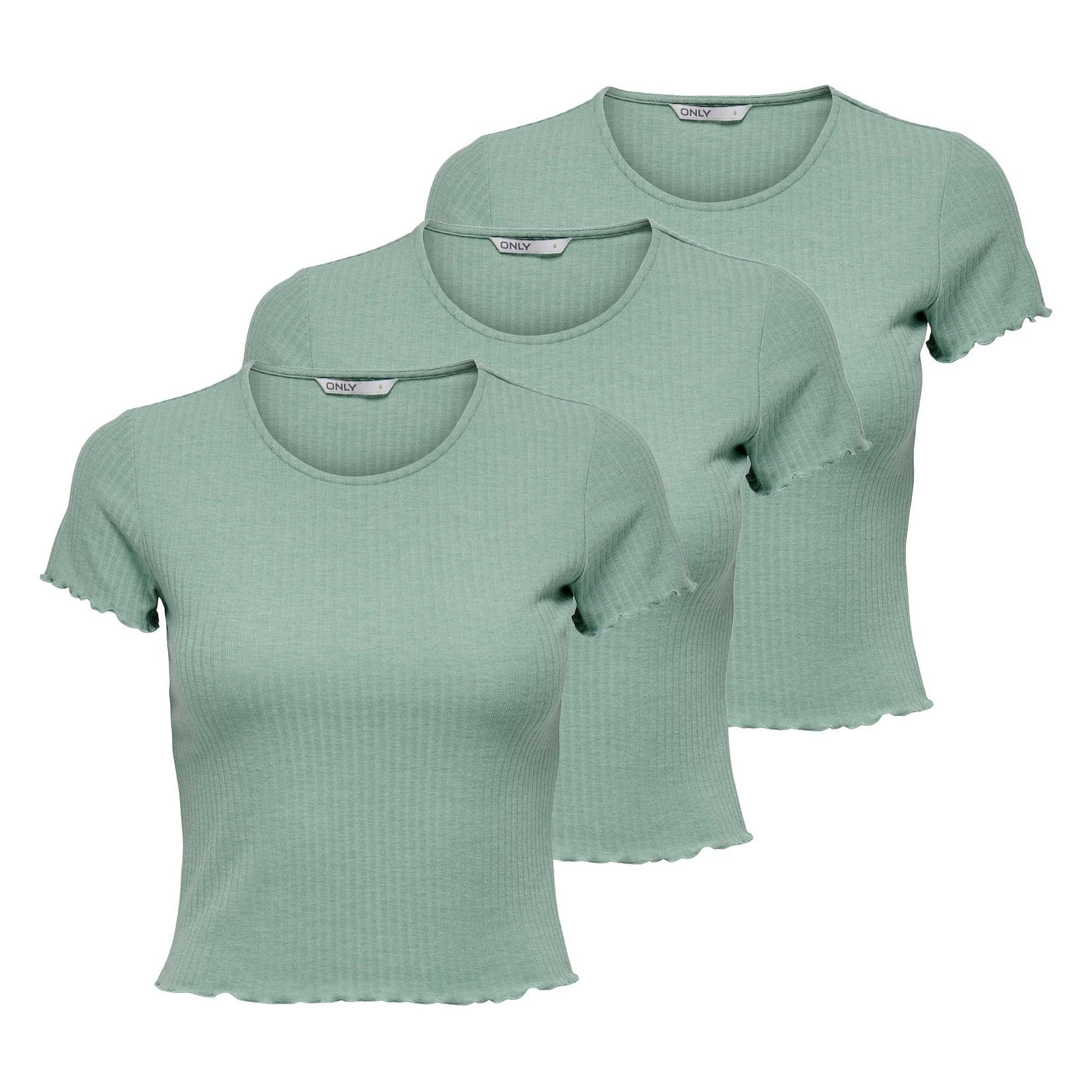 ONLEMMA SHORT TOP 3P Damen T-Shirt