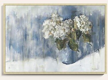 "Hydrangea Study Framed Canvas - 27"" x 40"" - Ballard Designs"