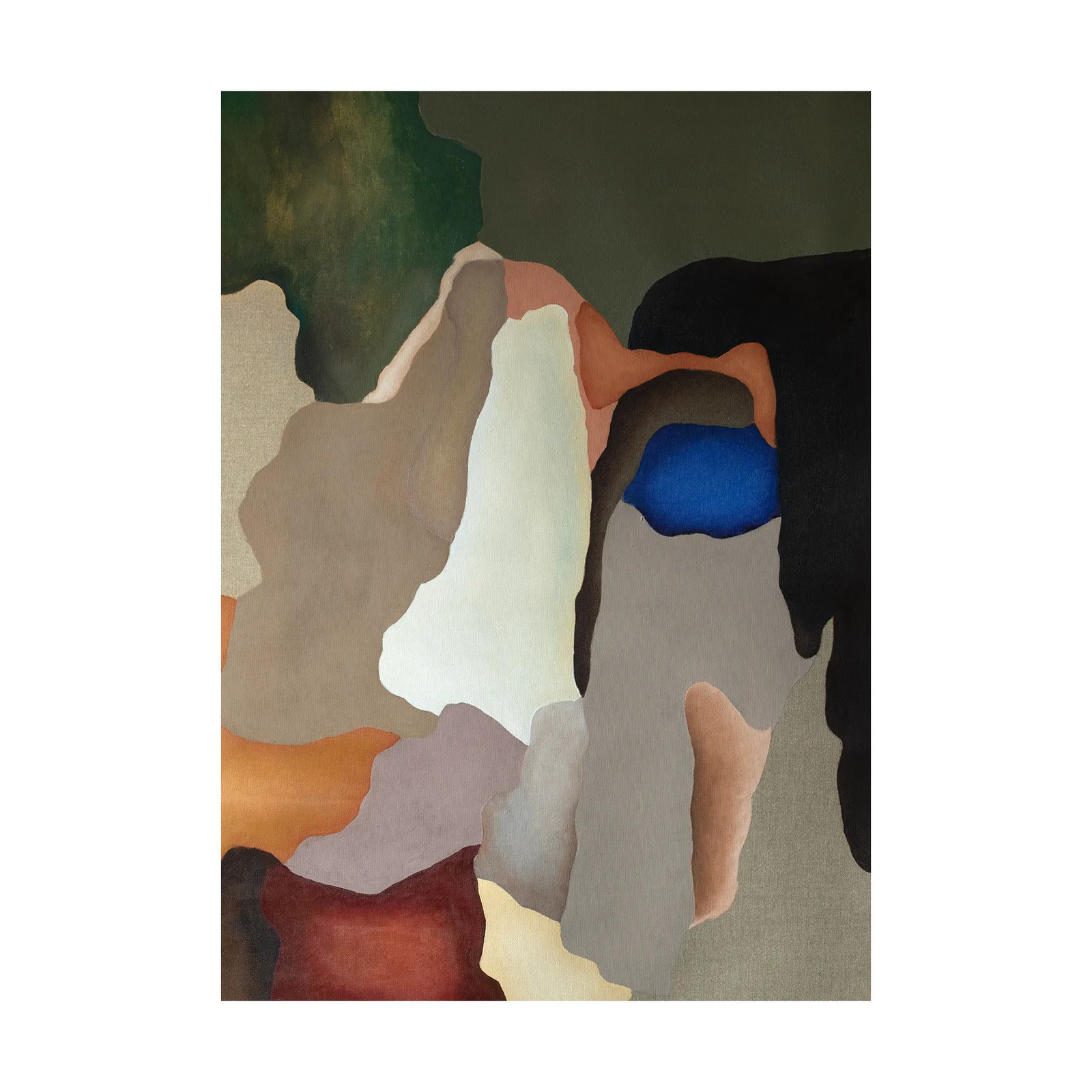Paper Collective Conversations in Colour 02 grafische poster 70 x 100 cm