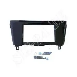 Radioblende NISSAN Qashqai ab 2014 Doppel-DIN Blende schwarz Blende Rahmen Ha...
