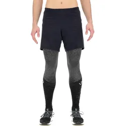 UYN Exceleration 2in1 Laufshorts Herren black/cloud M