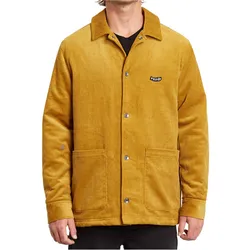 Volcom Herren Cordjacke Benvord gelb - M - M