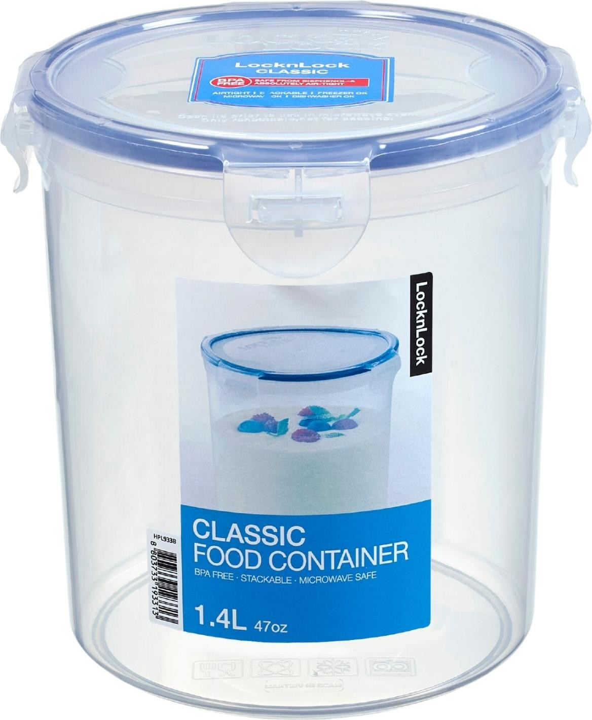 Lock & Lock Classic vershoudbak 1,40 l HPL933B