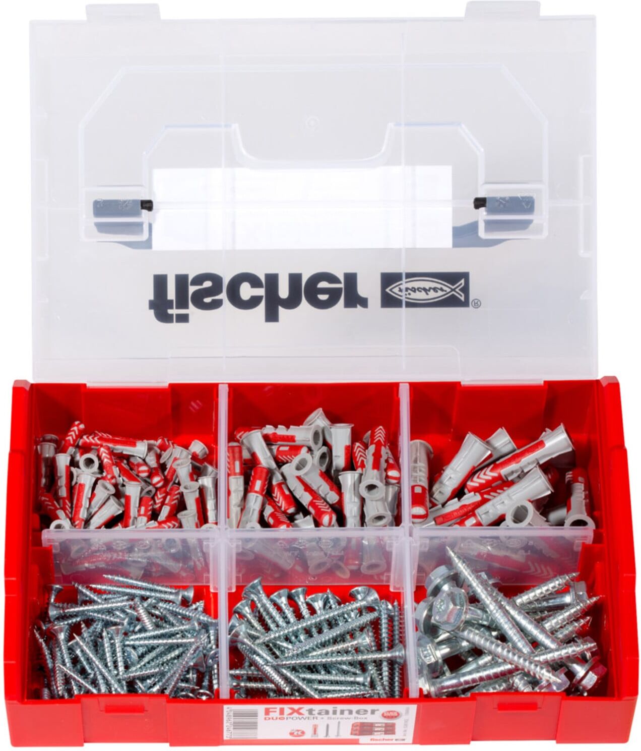fischer FIXtainer - DuoPower + Schraube NV (536162)