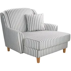 Tchibo - Big-Sessel »Julia« - 136x107x142cm - hellgrau -