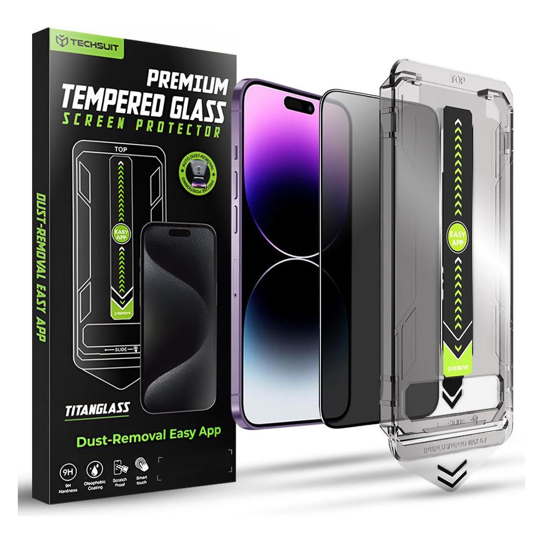 Techsuit TitanGlass FullCover (Apple iPhone 14 Pro Max) (58823584)