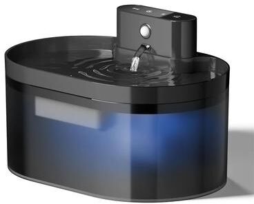 Inspired Living PetFlow 2.2L Wireless Smart Pet Water Fountain pet Warter A