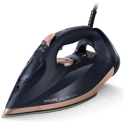 Philips SteamGlide Elite, Bügeleisen, Gold, Schwarz, Blau