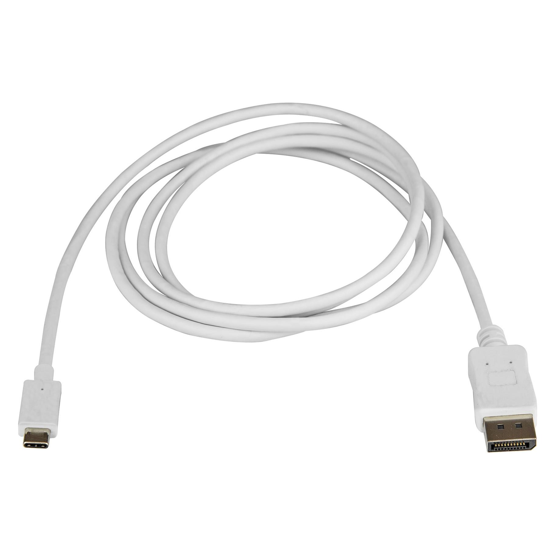 StarTech USB Typ C - DisplayPort (1.80 m) (CDP2DPMM6W)