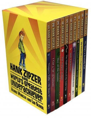 Walker Books Hank Zipzer The Worlds Greatest Underachiever 10 Book Slipcase Collection