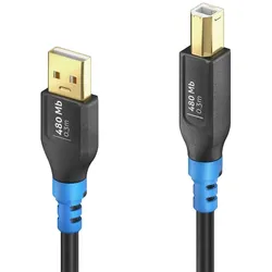 PureLink FlexInstall USB-A auf USB-B Kabel USB 2.0 480Mbps 0.30m