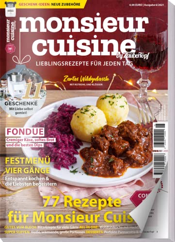 Redaktion mein Zaubertopf - mein ZauberTopf Extra 06/21 - Monsieur Cuisine : 77 Rezepte für Monsieur Cuisine - Weihnachten, Geschenke selbst gemixt - Connect & Plus - Preis vom 30.09.2026 22:30:23 h
