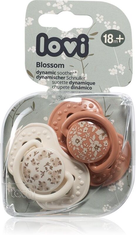 LOVI BLOSSOM 18m+ tétine Girl 2 pcs