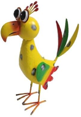 Santas Workshop Inc "15"" Iron Yellow Bird"