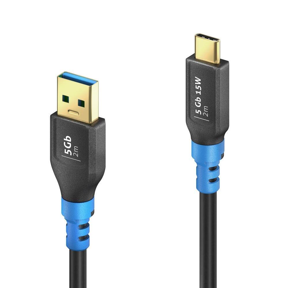 PureLink FlexInstall USB-C auf USB-A Kabel USB 3.0 5Gbps 2.00m FI-U320-020