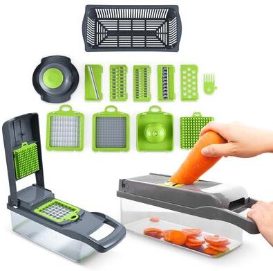 Cheer Collection Vegetable Chopper with Container