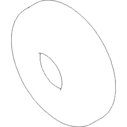 Dornbracht Ros. Schub, m. Gleitring vc 04270100300-00 x 15 mm Chrom
