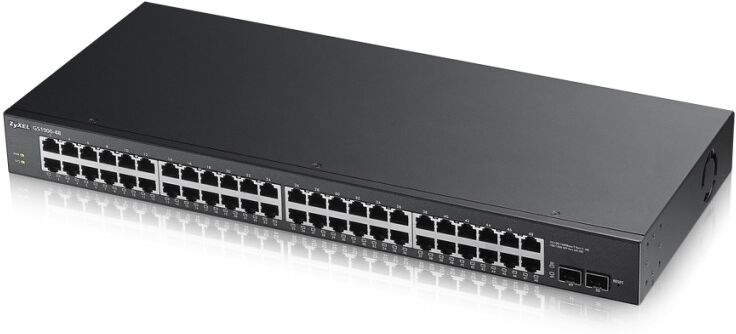 Zyxel GS1900-48-EU0102F switch di rete L2 Gigabit Ethernet (10/100/1000) Nero