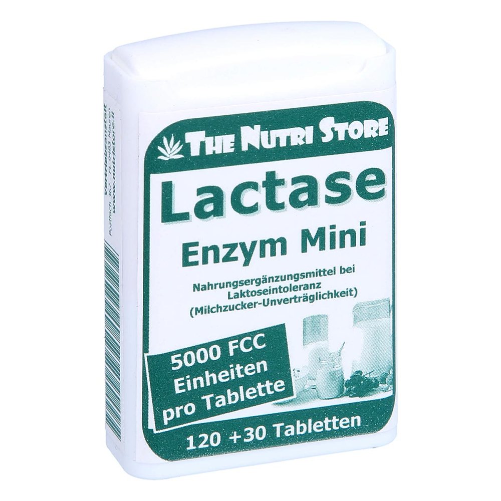 Hirundo Products Lactase 5000 Fcc Enzym Mini Tabletten im Dosierspender 08641359