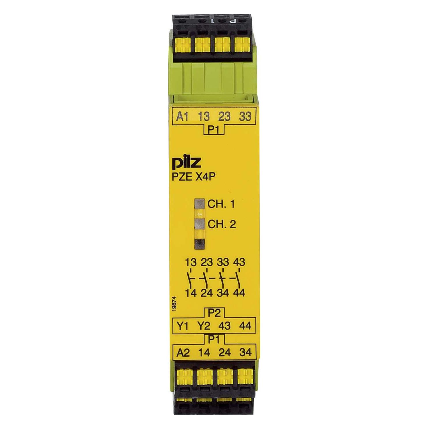 Pilz 787585 PZE X4P C 24VDC 4n/o (787585)