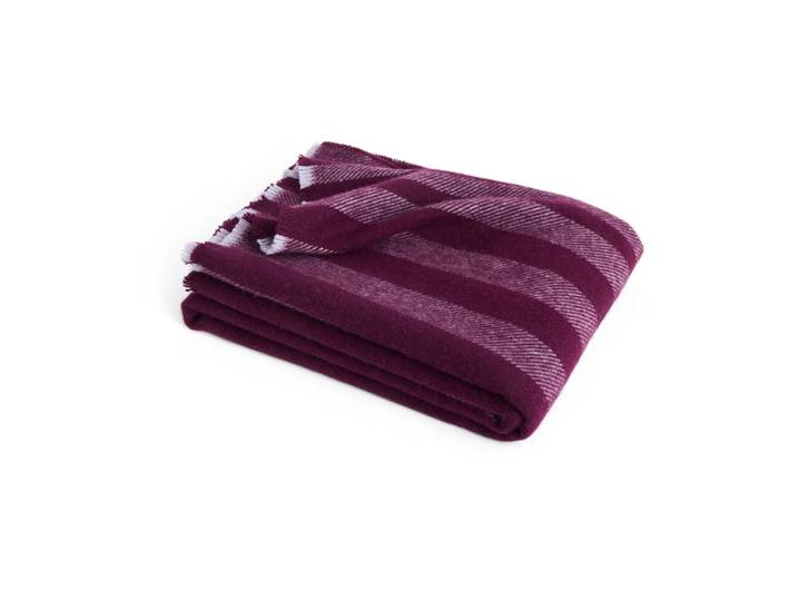 HAY Plaid Duo 130x180 cm Plum