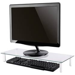Neomounts NSMONITOR10 Monitor-Erhöhung Höhen-Bereich: 8 cm (max) Transparent