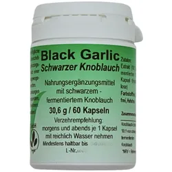 Black Garlic Schwarzer Knoblauch Kapseln 60 St