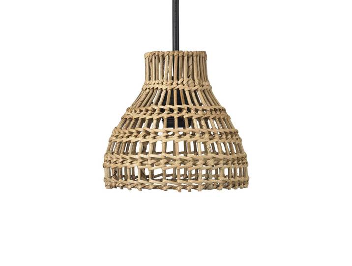 PR Home Sarah Hängeleuchte Höhe 18 cm, Kabel 2,5m Sarah, dimmbar, Holz hell, Holz