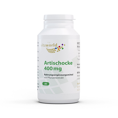 Vita World GmbH ARTISCHOCKE 400 mg Kapseln 60 St 07140460