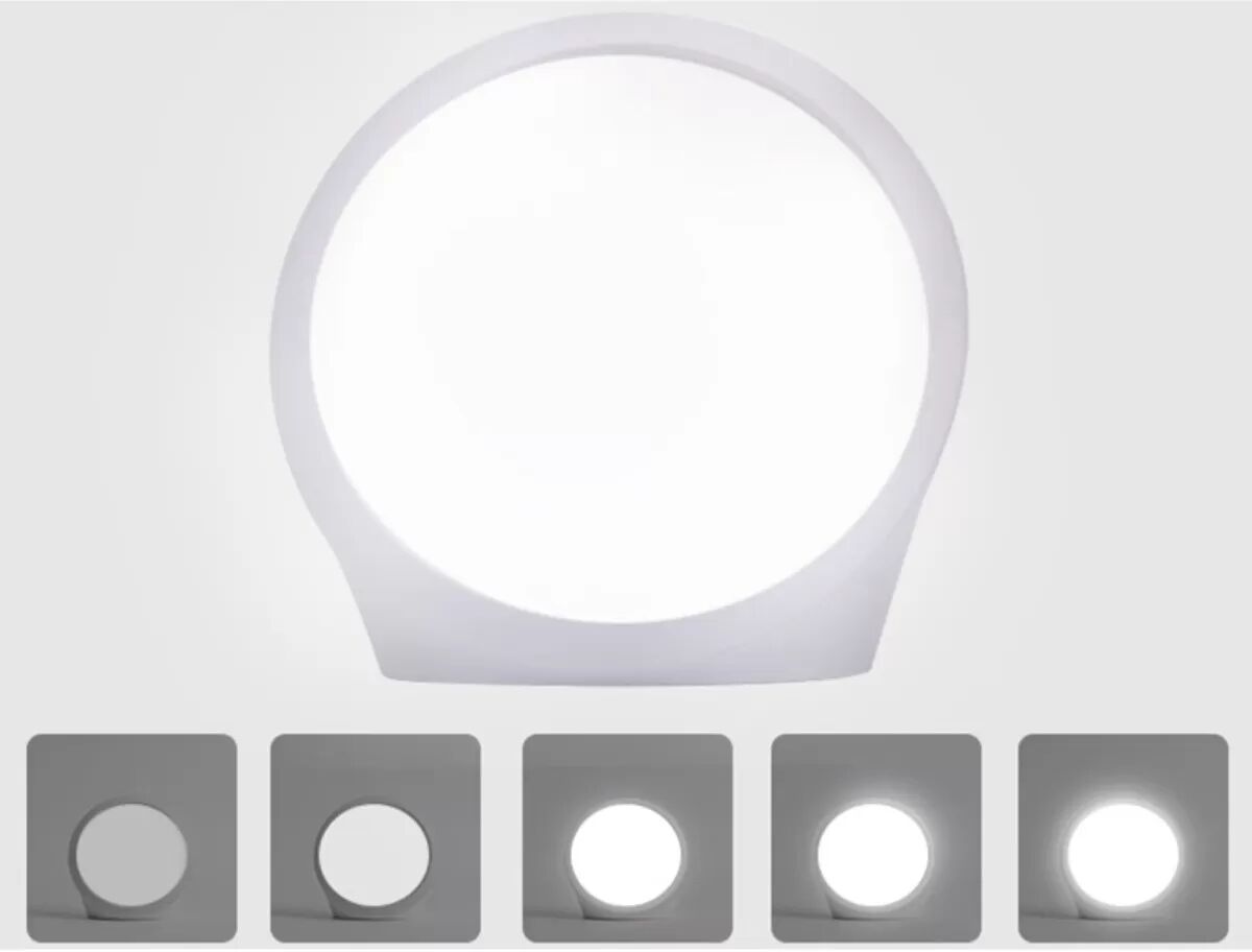 INF LED Lichttherapielampe – Vollspektrum Tageslichtlampe mit 5 Dimmstufen, Type-C & EU Stecker