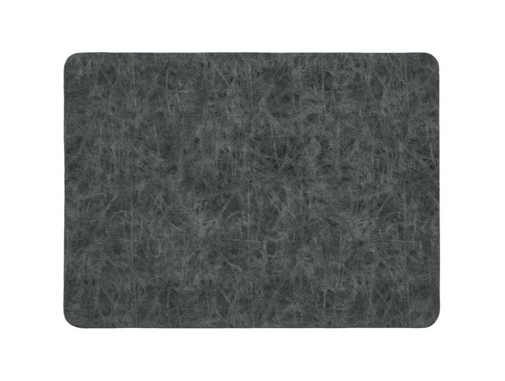 ZICZAC Tischset Truman schwarz Kunstleder Rechteckig B 33 cm - Tischset