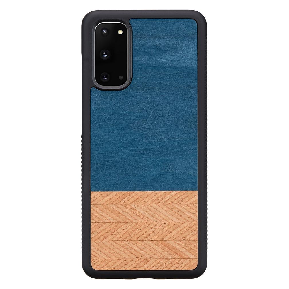 Man.Wand &WOOD case for Galaxy S20 denim juodas (Samsung Galaxy S20) (1000001189)