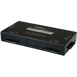 StarTech Festplatten Löscher für 6,35cm/2,5 oder 8,89cm/3,5 Zoll SATA Laufwerke - 4 Schächte - Standalone..., SSD + Festplatte Zubehör
