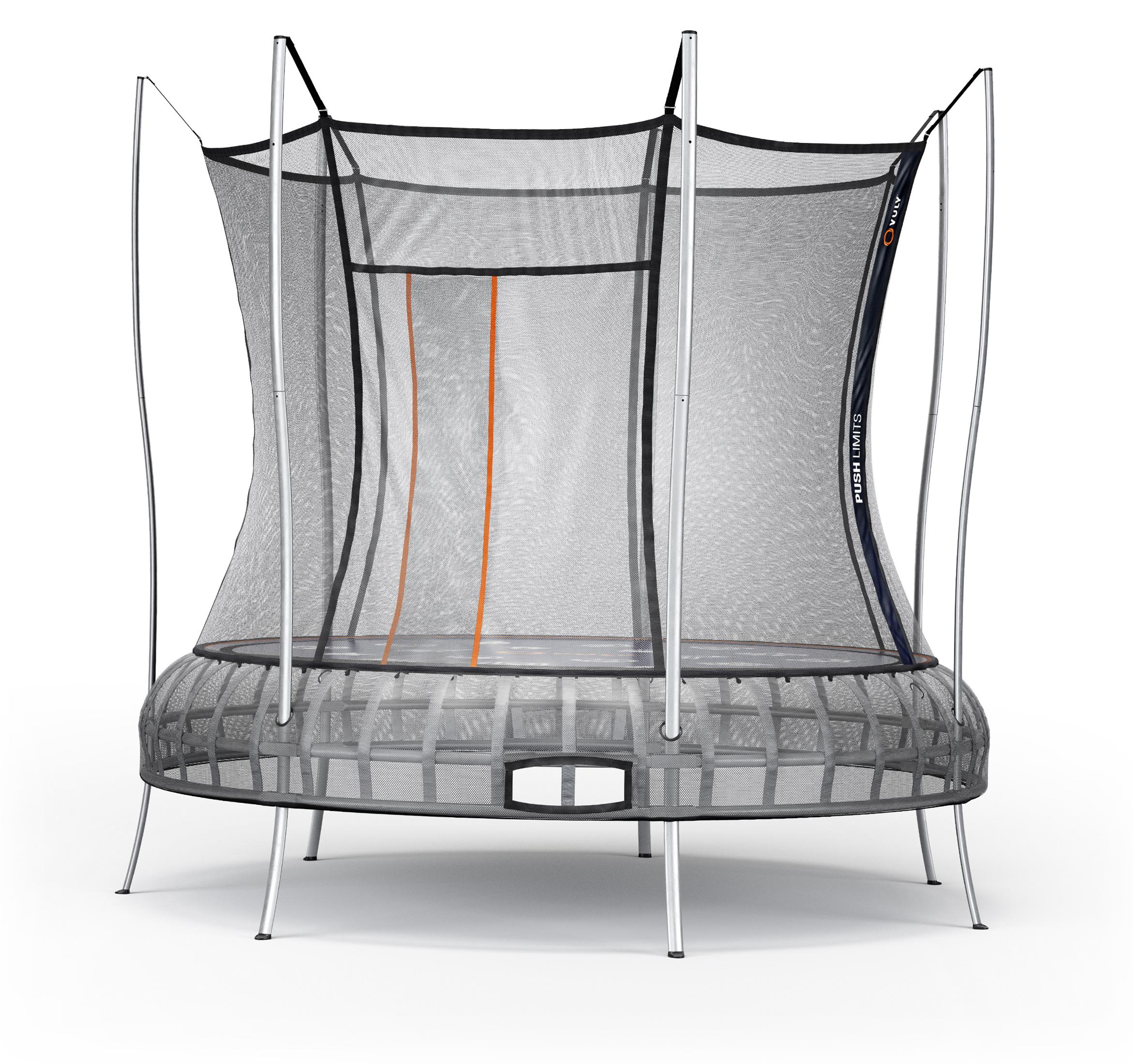 Vuly Thunder Trampolin mit Blattfedern, 300 cm Außendurchmesser, bis 150 kg