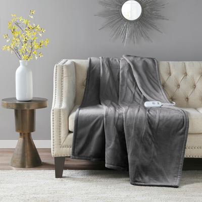 Plush Heated Throw by Serta