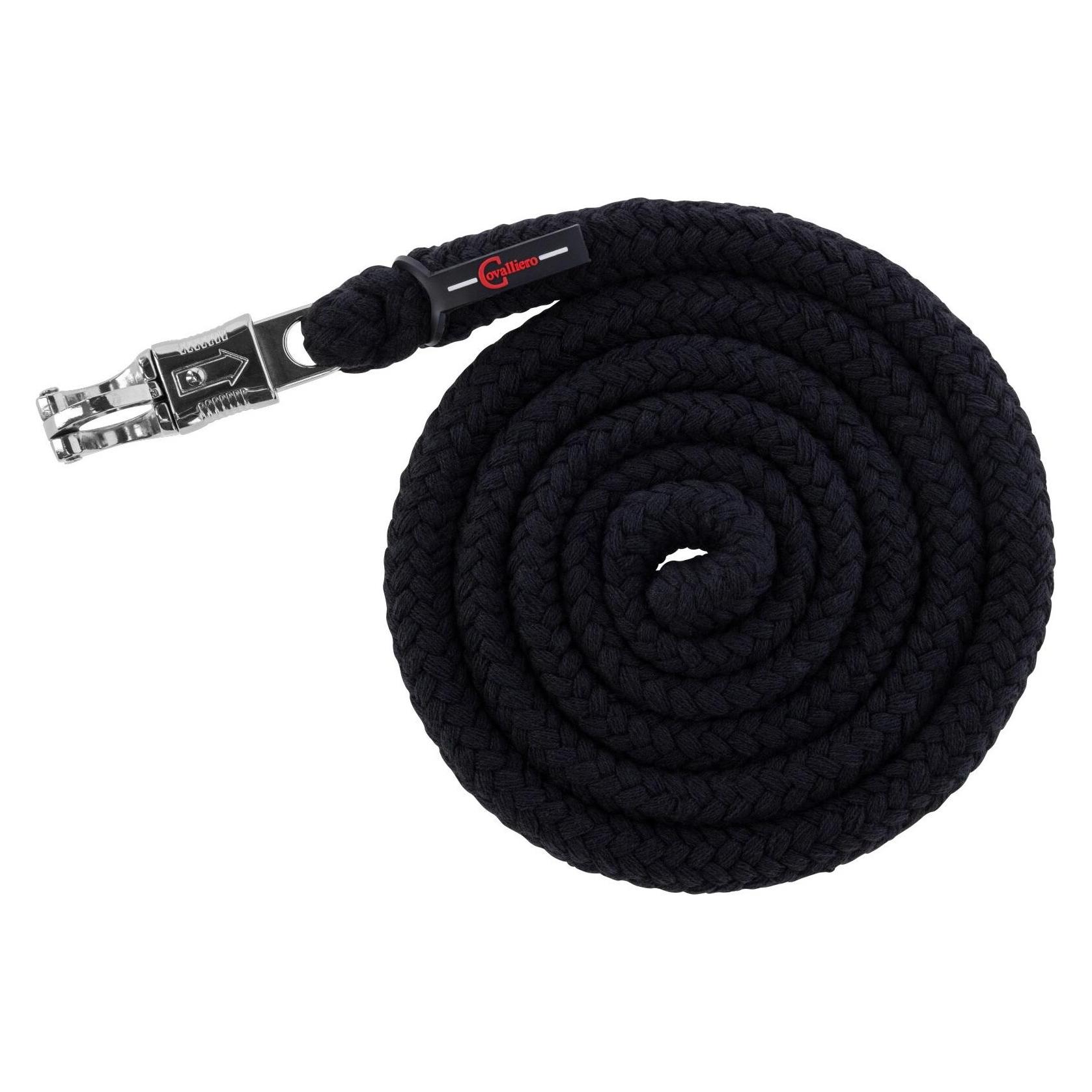 Kerbl Führstrick Doria, black mit Panikhaken (3228212)